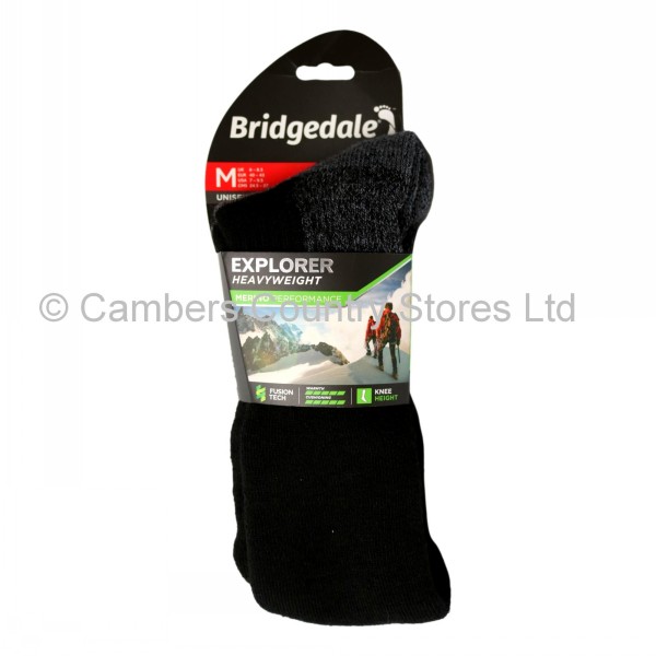 Bridgedale Explorer Merino Performance Knee Socks Cambers Country Store